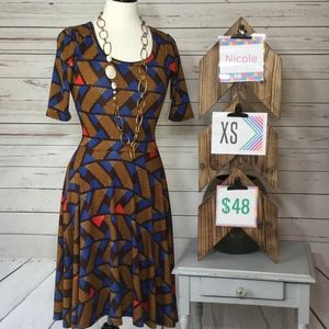 lularoe nicole dress